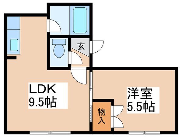 ルピナスの物件間取画像